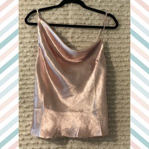 Satin Asymmetrical Cammi